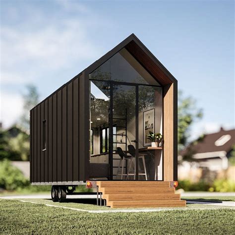 exterior metal tiny house|steel subframe for tiny house.